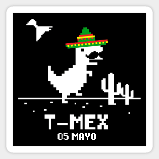 T-Mex cinco de mayo  no internet Sticker